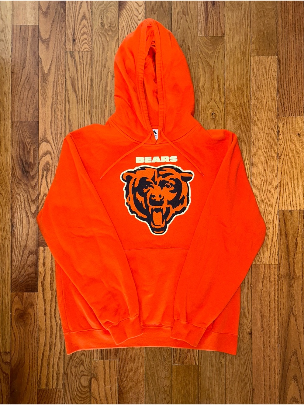 Chicago Bears Majestic Retro Hoodie Size Large